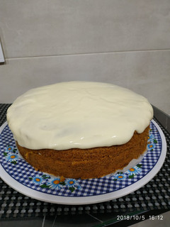 Una foto de Tarta de zanahoria