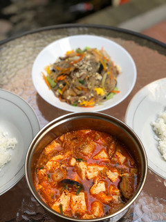 Foto resep Sundubu jjigae korea / sup tahu korea