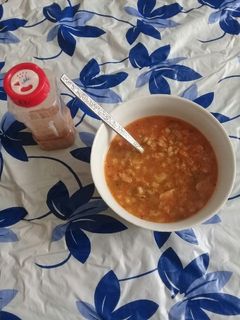 عکسی از دستور سوپ جو