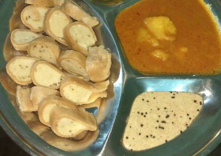 5 Things You Did Not Know Could Make on Fara with peanut&#39;s chutney &amp; aloo curry