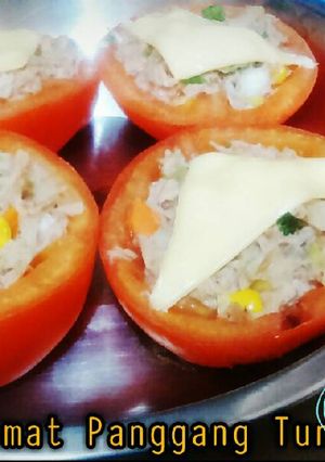 Foto resep Baked Tomato with Tuna n Cheese