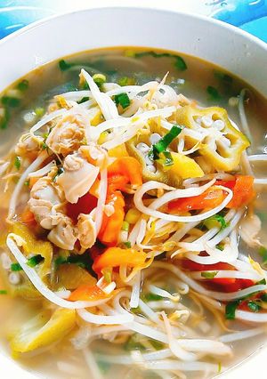 Hình của món Canh chua ngao.