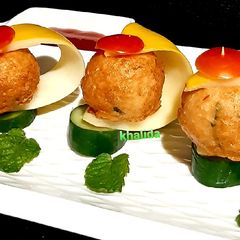 A picture of Rice balls.
