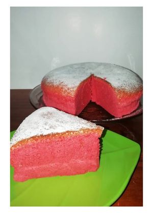 Foto resep Japanese Cheese Cake Red Velvet