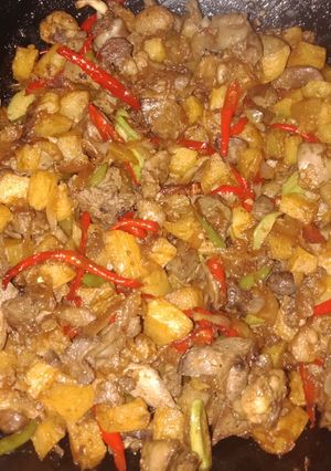 Foto resep Sambal ati ampela kentang