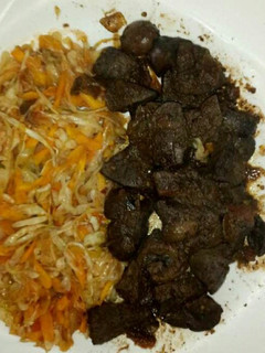 A picture of Fried Liver.