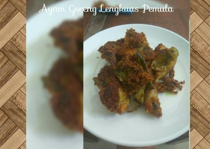 Ayam Goreng Lengkuas Pemula