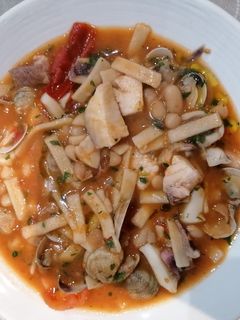 Una foto de Sopa de pescado