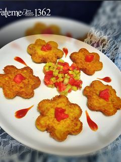 عکسی از دستور کوکو سیب زمینی