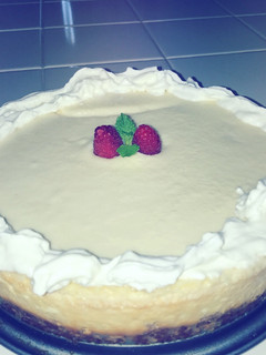 Una foto de Pastel de queso (cheesecake)