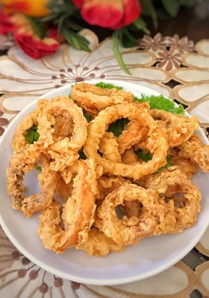 Foto resep Cumi goreng tepung / Calamari