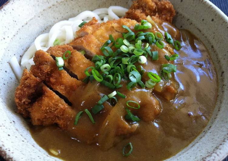 Recipe of Favorite Katsu Curry Udon