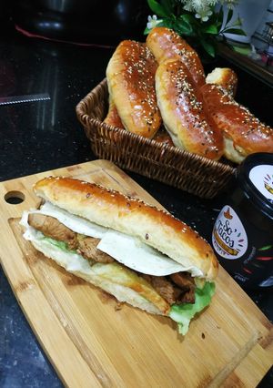 صورة لوصفة خبز سندويش 🍞🍞