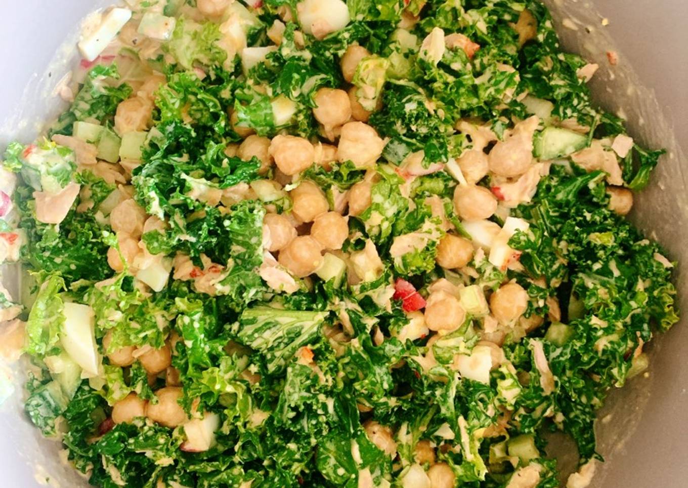 Chickpea Tuna Salad
