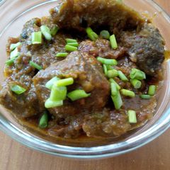 A picture of Wet fried Beef.