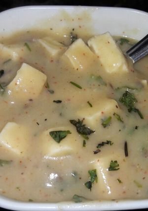 A picture of Paneer pasanda.