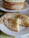 Moroccan Semolina Pancakes with Raisins (Baghrir)