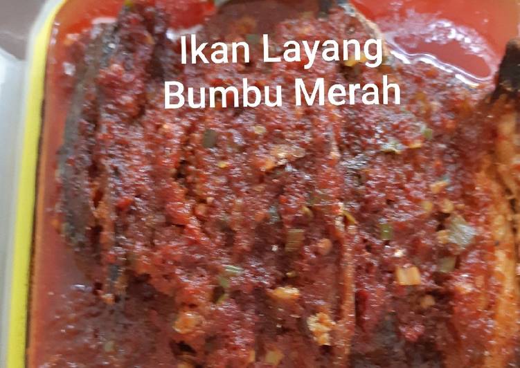 Ikan Layang Bumbu Merah