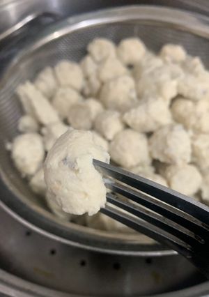 Foto resep Bakso Ikan Tenggiri (gaps) tanpa Tepung