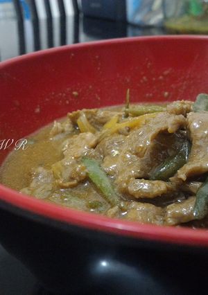 Foto resep Tumis daging Sapi Cabe Hijau