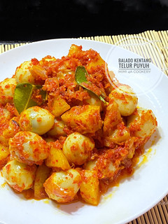 Foto resep Balado Kentang Telur Puyuh