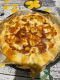 Torta salata zucca, prosciutto e formaggio