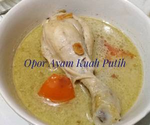 Mudah Cepat Memasak Opor Ayam Kuah Putih Ala Warteg