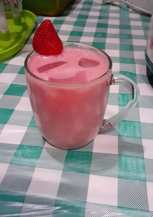 Foto resep Stroberi milkshake