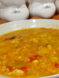 عکسی از دستور سوپ بلغور جو 😋