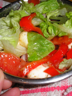 Mediterrán saláta recept fotója