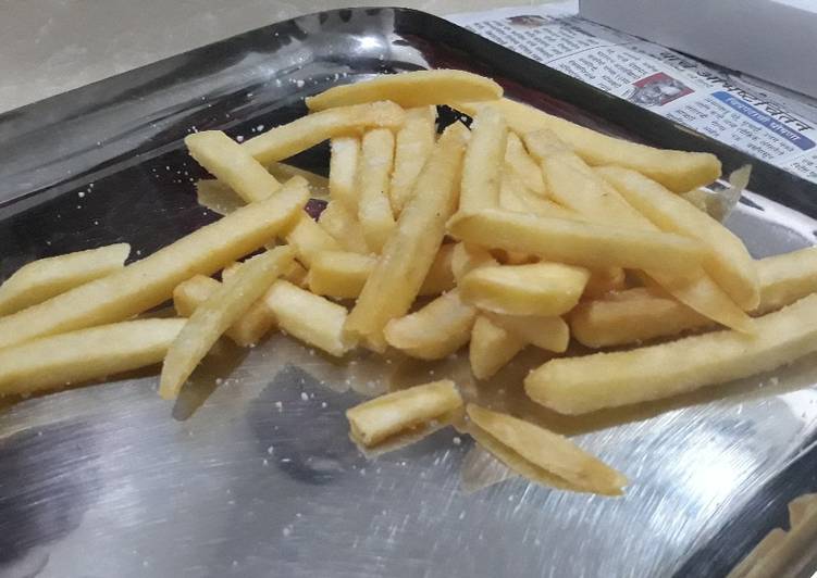 Recipe of Homemade Home made French fries