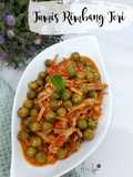 #25. Tumis Terung Pipit/Rimbang