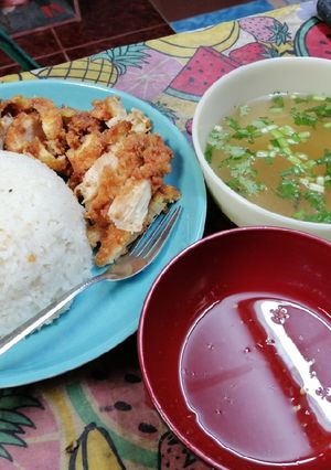 รูปของ ข้าวมันไก่ทอด