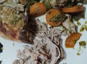 Una foto de lomito de cerdo al horno