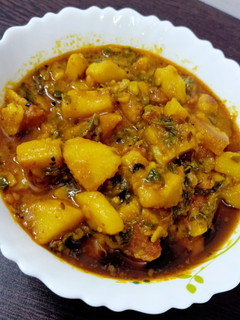 मेथी आलू की सब्जी (methi aloo ki sabzi recipe in Hindi) रेसिपी मुख्य फोटो