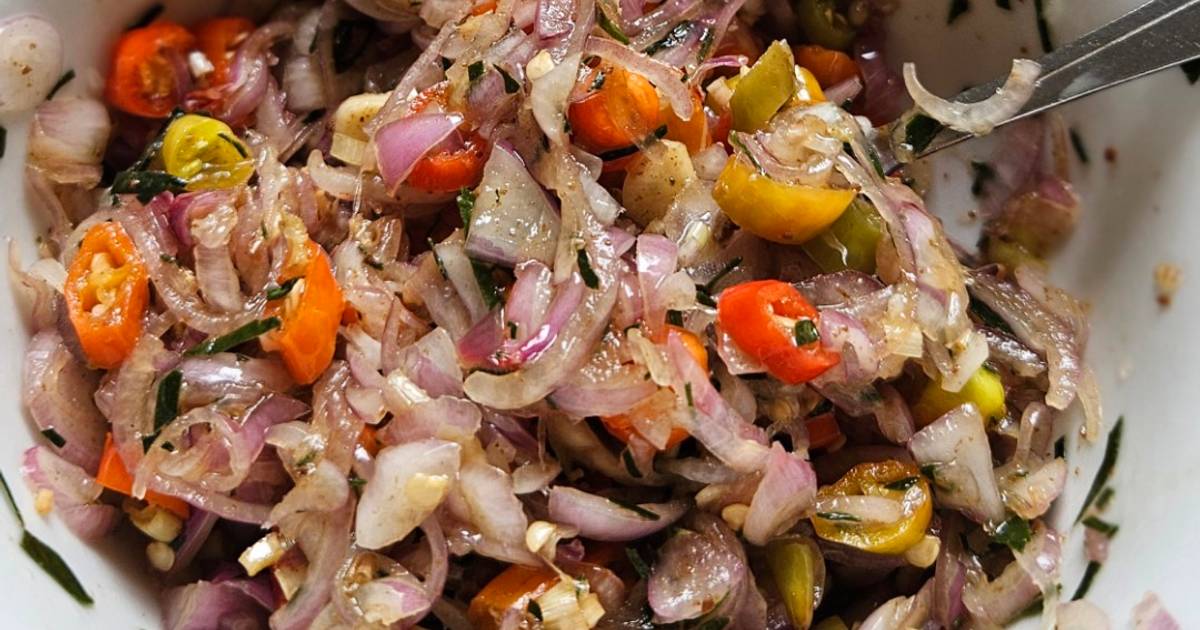 Resep Sambal Matah Dijamin Nikmat dan Mudah