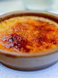 Una foto de Crème brûlée
