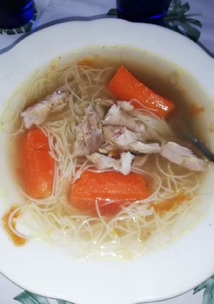Húsleves recept fotója