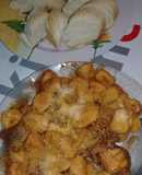 Ñoquis con salsa !!