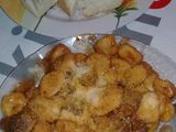 Ñoquis con salsa !!