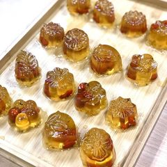 Osmanthus Chrysanthemum Jelly A picture of Osmanthus Chrysanthemum Jelly.