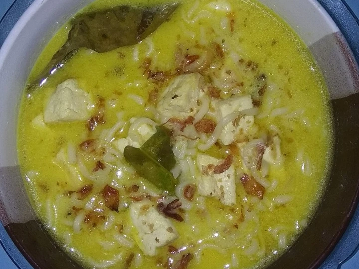 Cara Mudah Menyiapkan Resep Tahu mie masak kuning simpel (terik tahu dan mie) yang Menggugah Selera Anti Ribet, Sempurna