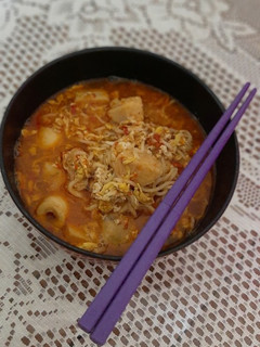 Foto resep Mie rebus tek tek