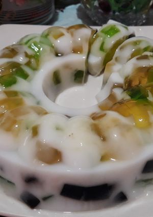 Foto resep Puding Susu Mozaik