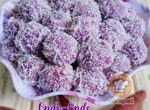 Gambar Onde-Onde Keledek Unggu 💜