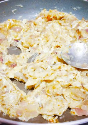 A picture of Egg Bhurji.