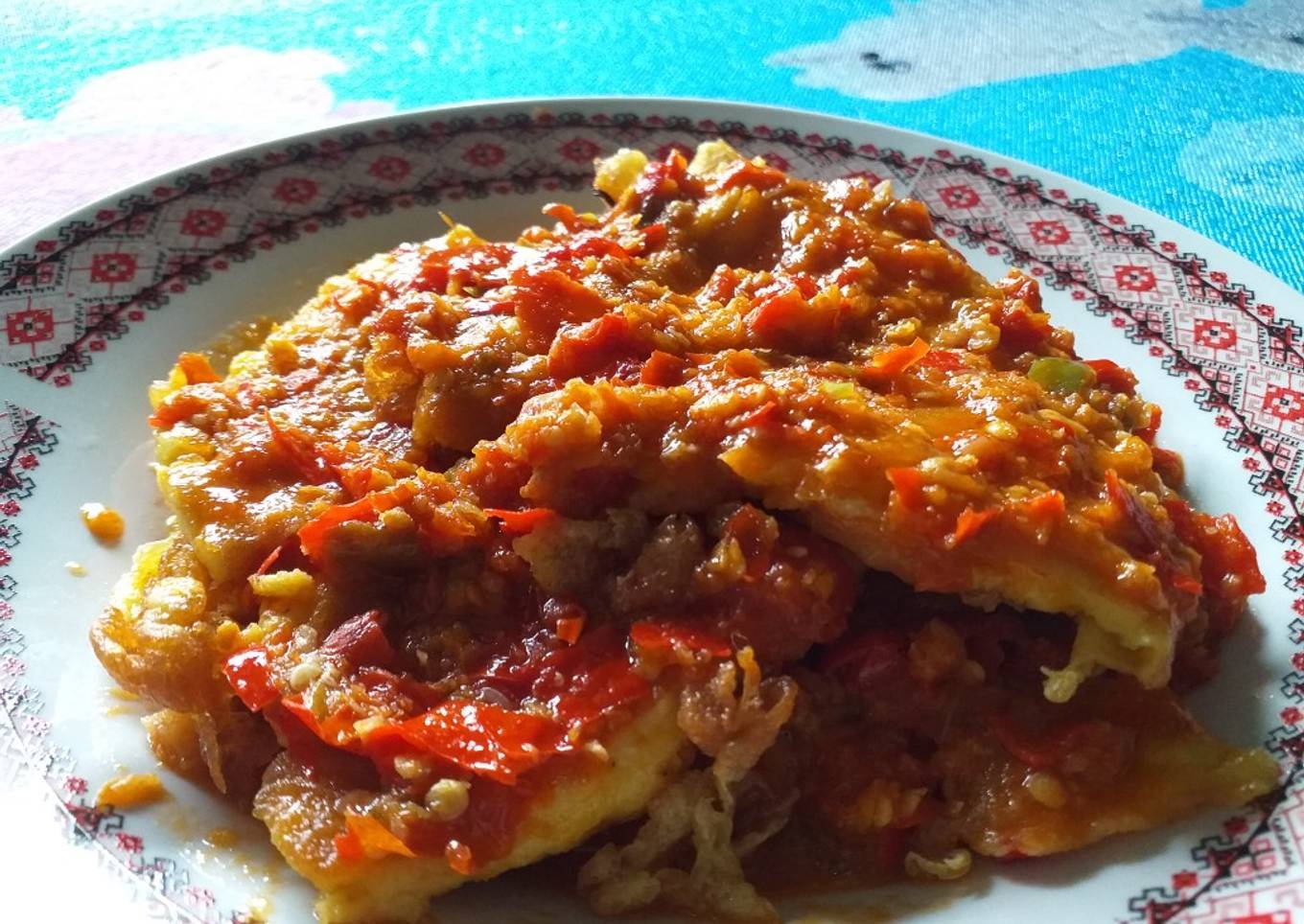 Resep Telur geprek ala ala yang Enak Banget