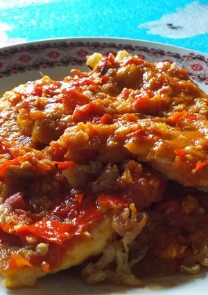 Foto resep Telur geprek ala ala
