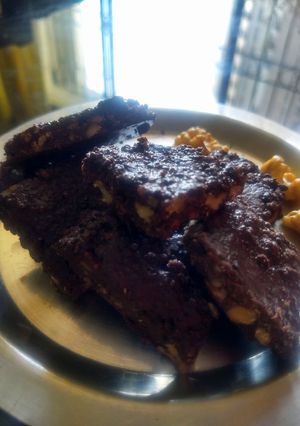A picture of Walnut fudge.