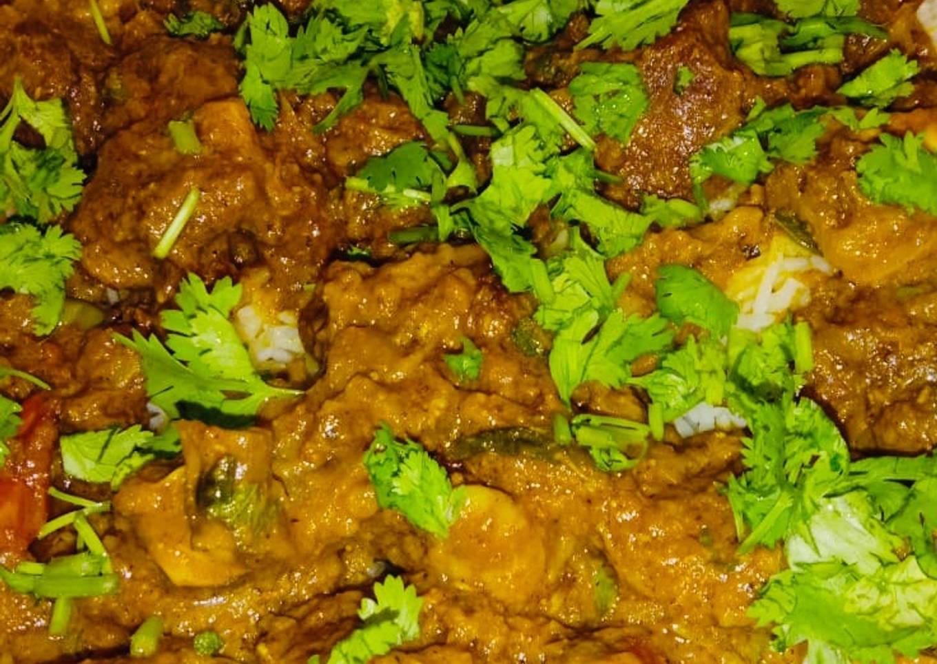 Beef korma in another style
